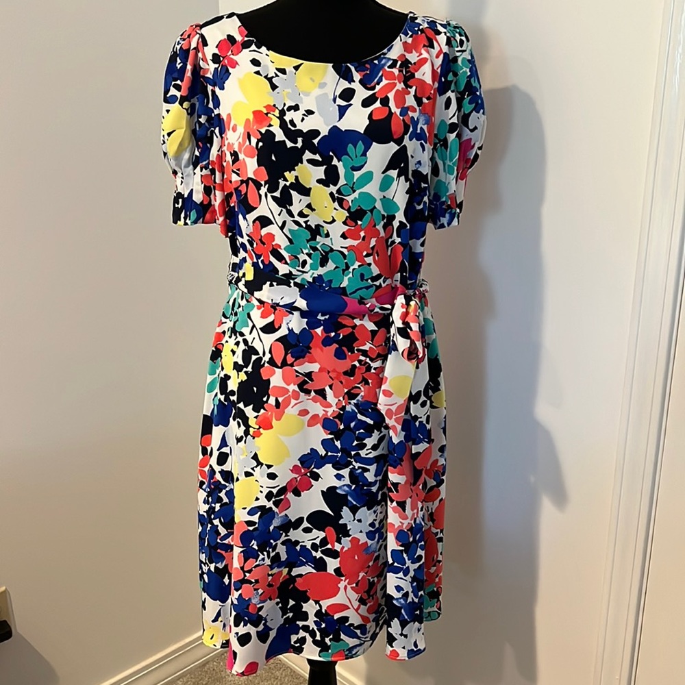 DKNY floral dress multi colored
